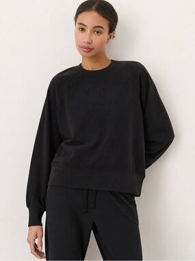 Pact Organic Brushed Fleece Crew Sweatshirt